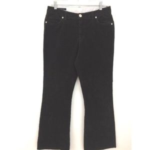 Lands' End Corduroy Pants Size 10 Dark Brown